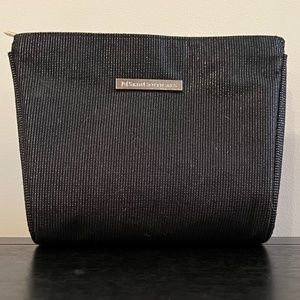 SkinCeuticals Black/Silver Makeup/Cosmetics Zippered Bag/Case Travel Accessory
